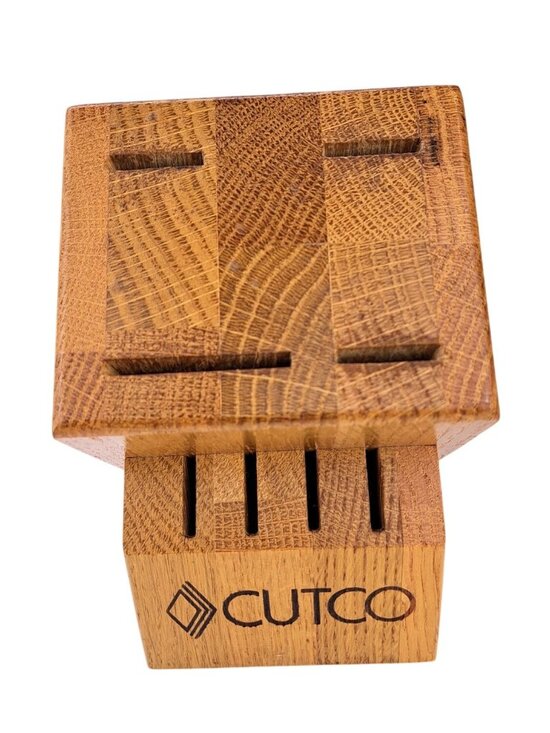 Cutco Other - Cutco Wood Knife Block Holder 8 Slot Storage Stand Knives Utensils Wooden USA